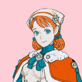 Annette from Fire Emblem: Three Houses.